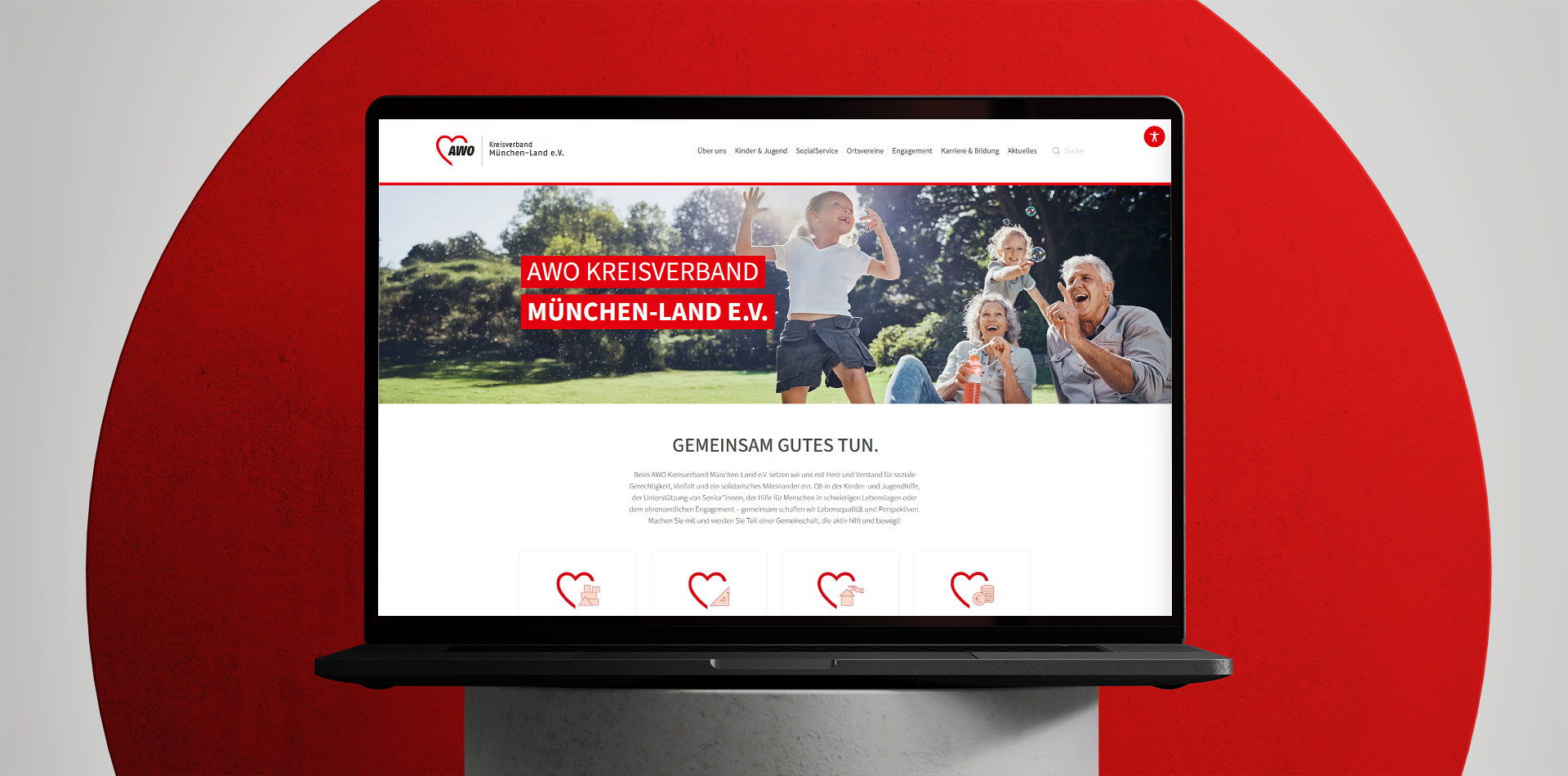 Mockup AWO KVMUCL Home